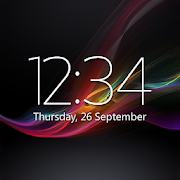 Digital clock Xperia™ icon